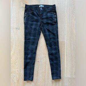 Wit and Wisdom Black with grey plaid Jeans